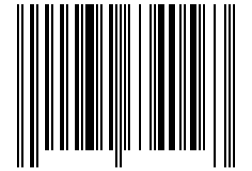 Number 34634056 Barcode