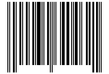 Number 34640462 Barcode
