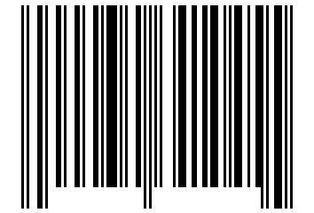 Number 34641045 Barcode