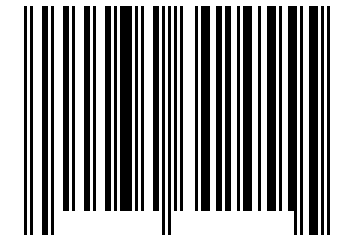 Number 34642455 Barcode