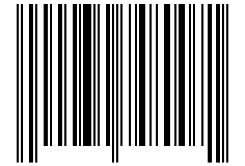 Number 34748007 Barcode