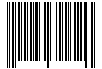 Number 34755621 Barcode