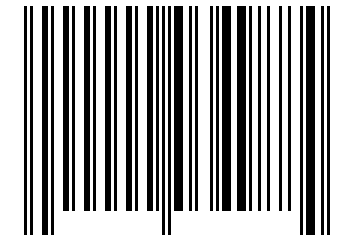 Number 34988 Barcode