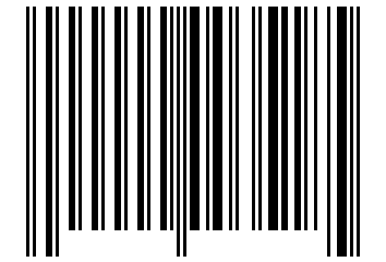 Number 3518 Barcode