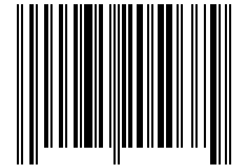 Number 35205037 Barcode