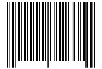 Number 352375 Barcode
