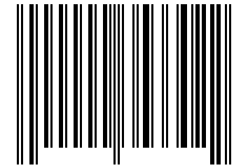 Number 353302 Barcode