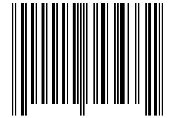 Number 353433 Barcode