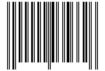 Number 35662 Barcode