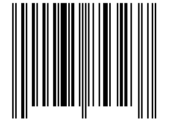 Number 35853237 Barcode