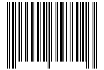 Number 358801 Barcode