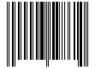 Number 3598610 Barcode
