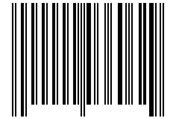 Number 36062 Barcode