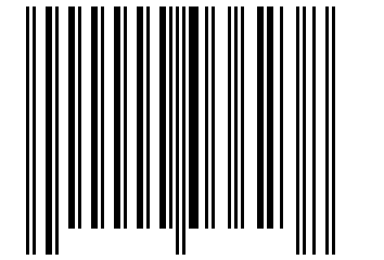 Number 36238 Barcode