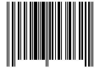 Number 36253462 Barcode