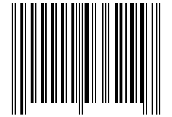 Number 36255 Barcode