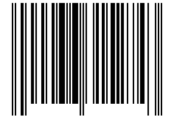 Number 36315274 Barcode