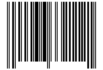Number 36332112 Barcode