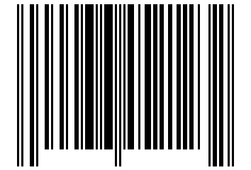 Number 36452123 Barcode