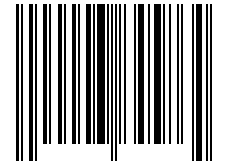 Number 3645864 Barcode