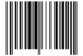 Number 36633042 Barcode
