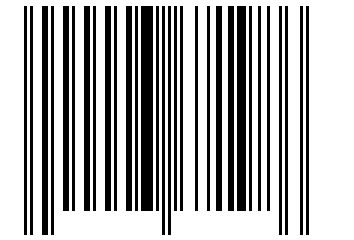 Number 3671986 Barcode