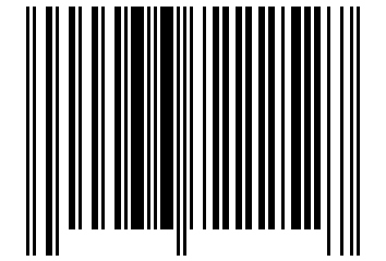 Number 36722252 Barcode