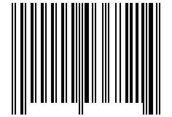 Number 36821 Barcode