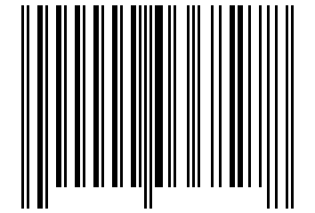 Number 36827 Barcode