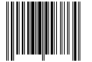 Number 36993864 Barcode