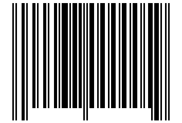 Number 37000005 Barcode