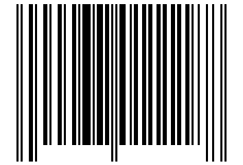 Number 37011118 Barcode