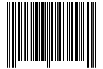 Number 37043406 Barcode