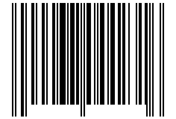 Number 37044231 Barcode