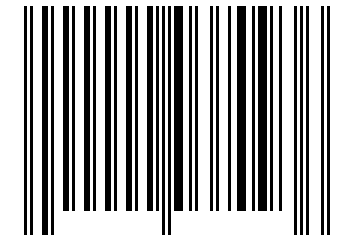 Number 37093 Barcode