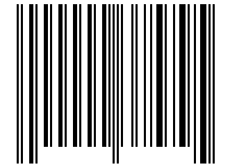 Number 375795 Barcode