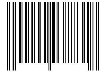 Number 37831 Barcode