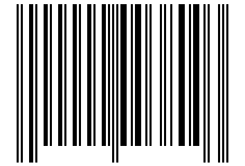 Number 3800 Barcode
