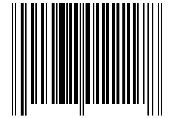 Number 38011117 Barcode
