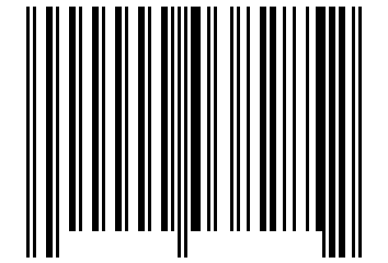 Number 38285 Barcode