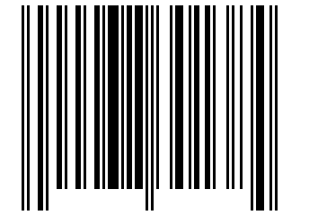Number 38301384 Barcode