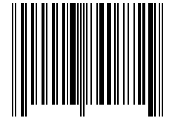 Number 3840772 Barcode