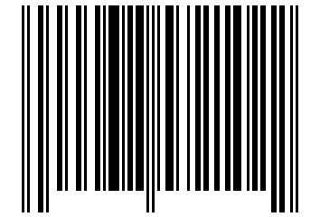 Number 38572102 Barcode