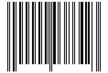 Number 38642 Barcode