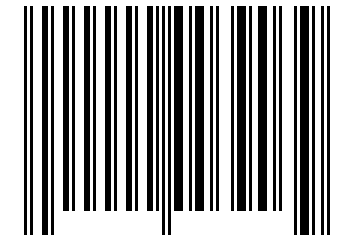 Number 3903 Barcode