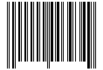 Number 3934 Barcode