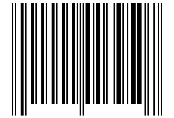 Number 3950 Barcode