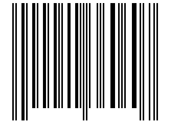 Number 40360607 Barcode