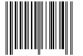Number 40632346 Barcode