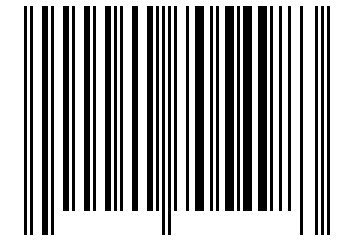 Number 40705498 Barcode